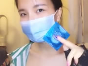 Asian Masks Girl in Webcams
